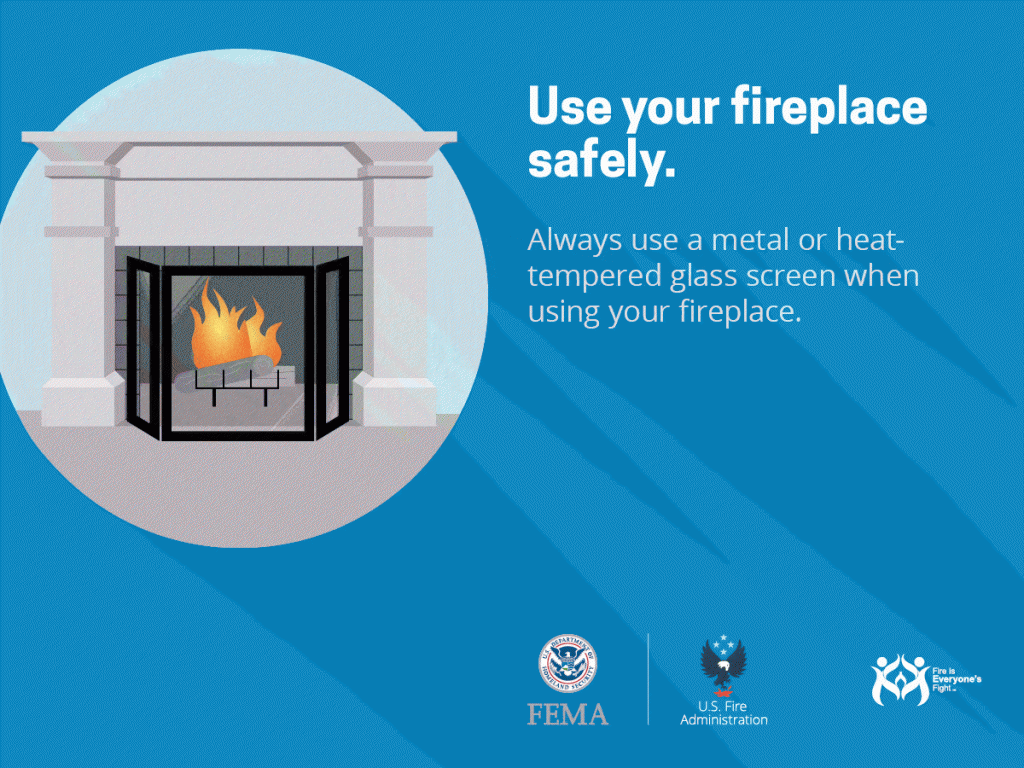 Use fireplaces safely