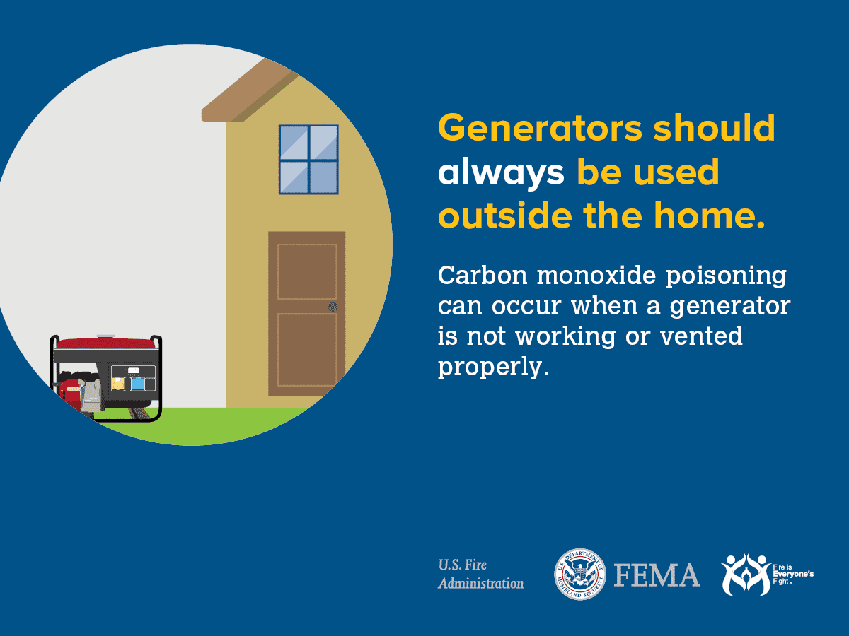 Read more about the article Always Use Generators Outside of the Home