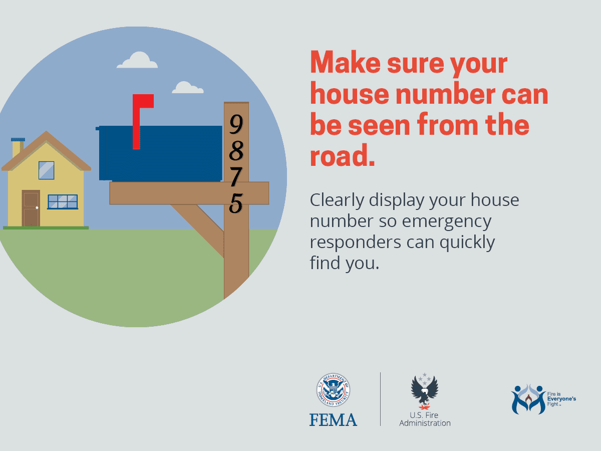 Read more about the article Make sure your house number can be seen from the road