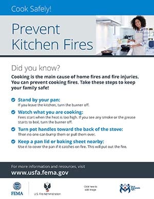 Read more about the article Kitchen Fire Safety