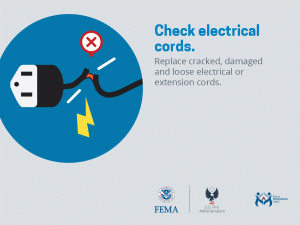 Check electrical cords