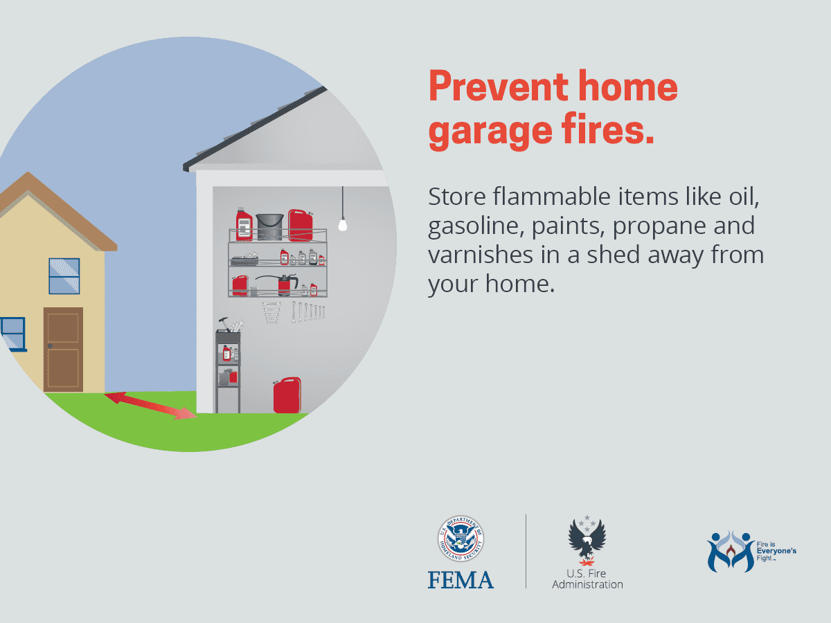 Prevent Home Garage Fires Northbridge Fire Department