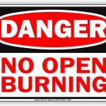 No Open Burning Today 4-5-2021