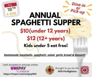 2024 NFD Spaghetti Supper